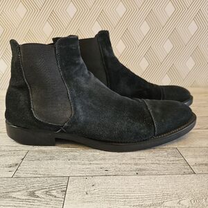 Vagabond Black Suede Chelsea Boots UK7.5/EUR41/US8